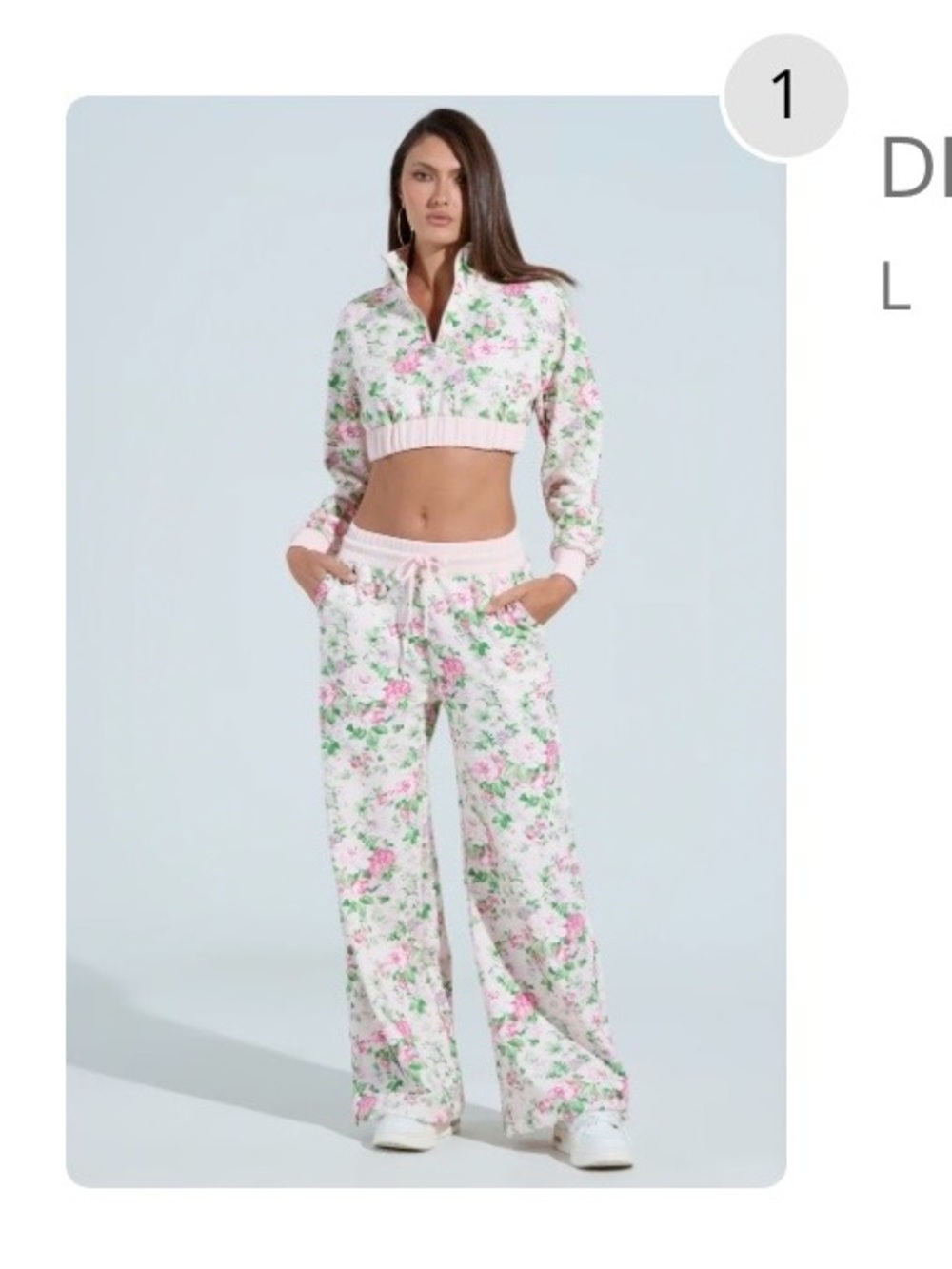 AKIRA Soft Pink Lounge Pants size L